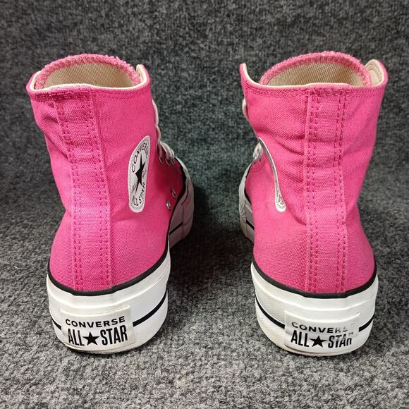 Converse Chuck Taylor All Star Lift Platform Women Size 7 Pink High Top Sneaker - Picture 6 of 9